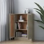 Libreria Rovere Sonoma 82,5x30,5x115 cm in Legno Multistrato