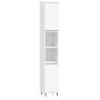 Set Mobili da Bagno 3 pz Bianco in Legno Multistrato