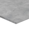 Ripiani Libreria 4pz Grigio Cemento 100x50x1,5cm Multistrato