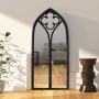 Specchio Nero 100x45 cm Ferro per Uso Interno