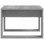 Tavolino Grigio Sonoma 50x50x35 cm in Legno Multistrato