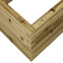 Fioriera da Giardino 110x60x46 cm in Legno di Pino Impregnato