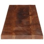 Piano Tavolo 140x30x2,5 cm Rettangolare in Massello di Recupero