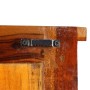 Appendiabiti 2 pz in Legno Massello di Recupero 38x100 cm