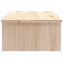 Supporto per Monitor 50x27x15 cm in Legno Massello di Pino