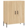 Credenza Rovere Sonoma 69,5x34x180 cm in Legno Multistrato