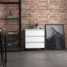 Credenza Bianca 60x35x69 cm in Legno Multistrato