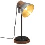 Lampada da Scrivania 25 W Argento Vintage 17x17x50 cm E27