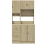 Mobile da Cucina 95x50x180 35x50x180 cm Legno Multistrato