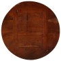 Piano per Tavolo Ø 80x3,8 cm Rotondo Legno Massello di Recupero