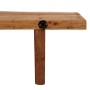 Mensole 2 pz 60x20x18 cm in Legno Massello di Acacia