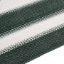 Rete per Privacy Verde e Bianco 1,2x25 m in HDPE 75 g/m²