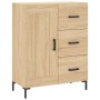 Credenza Rovere Sonoma 69,5x34x180 cm in Legno Multistrato