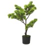 Bonsai di Pino Artificiale con Vaso 60 cm Verde