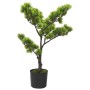 Bonsai di Pino Artificiale con Vaso 60 cm Verde