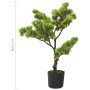 Bonsai di Pino Artificiale con Vaso 60 cm Verde