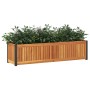 Fioriera da Giardino 110x30x27,5 cm in Legno Massello di Acacia