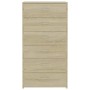 Credenza 6 Cassetti Rovere Sonoma 50x34x96cm Legno Multistrato