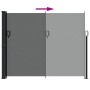 Tenda da Sole Laterale Retrattile Antracite 160x600 cm