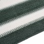 Rete per Privacy Verde e Bianco 2x25 m in HDPE 75 g/m²