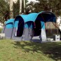 Tenda Familiare a Tunnel per 8 Persone Blu Impermeabile