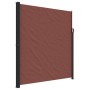 Tenda da Sole Laterale Retrattile Marrone 220x500 cm