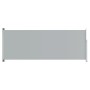 Tenda Laterale Retrattile per Patio 117x300 cm Grigia