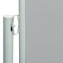 Tenda Laterale Retrattile per Patio 117x300 cm Grigia
