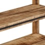 Tavolo Consolle 100x35x75 cm in Legno Massello di Mango