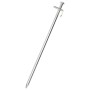 Picchetti per Tenda 24 pz 30 cm 8 mm in Acciaio Zincato
