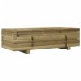 Fioriera da Giardino 90x40x26,5 cm in Legno di Pino Impregnato