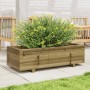 Fioriera da Giardino 90x40x26,5 cm in Legno di Pino Impregnato