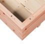 Fioriera da Giardino 110x110x26,5 cm Legno Massello di Douglas