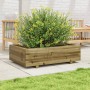 Fioriera da Giardino 90x60x26,5 cm in Legno di Pino Impregnato