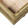 Fioriera da Giardino 90x60x26,5 cm in Legno di Pino Impregnato