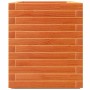 Fioriera Giardino Marrone Cera 70x40x49,5cm Legno Massello Pino