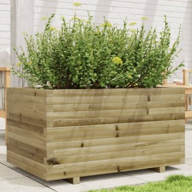 Fioriera da Giardino 90x60x49,5 cm in Legno di Pino Impregnato