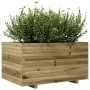 Fioriera da Giardino 90x60x49,5 cm in Legno di Pino Impregnato