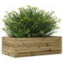 Fioriera da Giardino 70x40x23 cm in Legno di Pino Impregnato