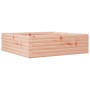 Fioriera da Giardino 80x80x23 cm in Legno Massello di Douglas