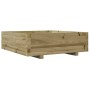 Fioriera da Giardino 80x80x26,5 cm in Legno di Pino Impregnato