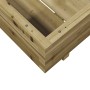 Fioriera da Giardino 80x80x26,5 cm in Legno di Pino Impregnato