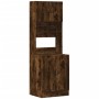 Mobile da Cucina Rovere Fumo 60x50x180 cm in Legno Multistrato