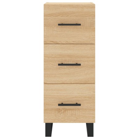 Credenza Rovere Sonoma 34,5x34x180 cm in Legno Multistrato