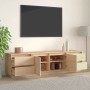 Mobile Porta TV 176x37x47,5 cm in Legno Massello di Pino