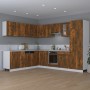 Mobile Pensile Rovere Fumo 80x31x60 cm in Legno Multistrato