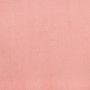 Testiera ad Orecchio Rosa 83x23x78/88 cm in Velluto