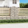 Cesto Gabbione ad Arco 100x30x180/200 cm Ferro Zincato