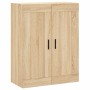 Mobile a Parete Rovere Sonoma 69,5x34x90 cm Legno Multistrato