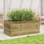 Fioriera da Giardino 110x60x45,5 cm in Legno di Pino Impregnato